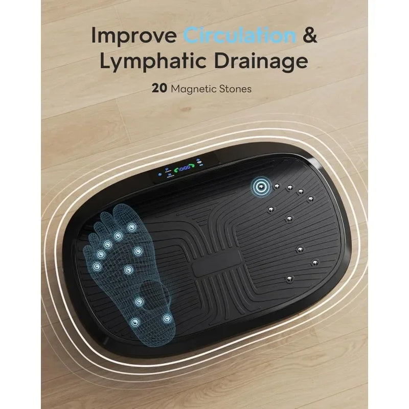 New Arrivals Vibration Plate- 4D & Oscillation Two Types Vibration Platform, Whole Body Workout Vibration Plate Exercise Machine